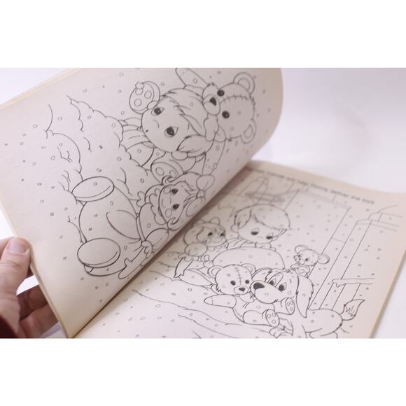 Precious Moments, Coloring Book, Timmy's Special Delivery, 1996 ~ 251120-WH 1400 - Picture 4 of 5